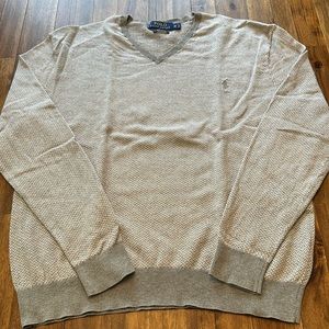 Men’s Polo Ralph Lauren herringbone sweater, Ssize M